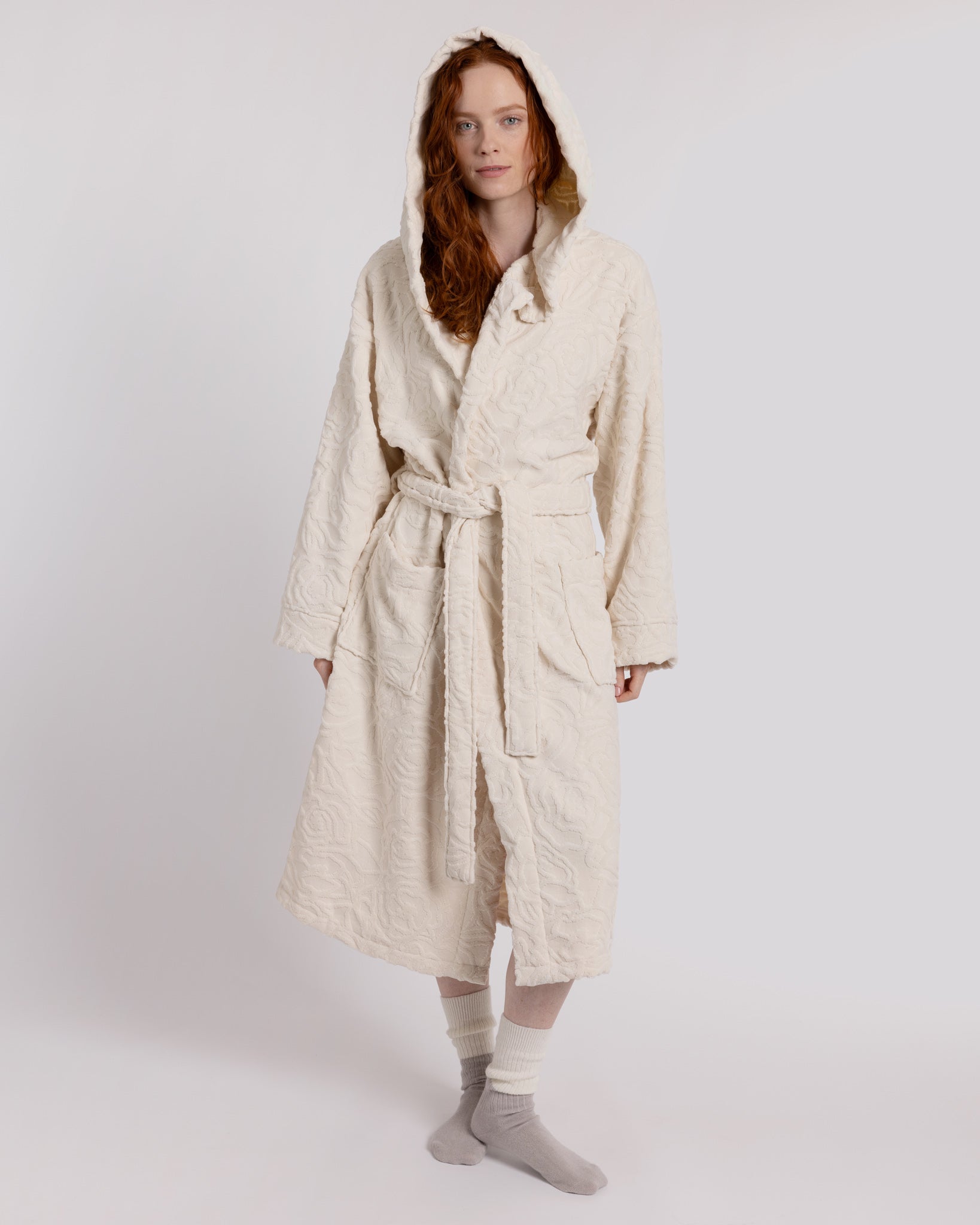 Dreamers Robe Luxury soft organic cotton cosy dressing gown – Yawn