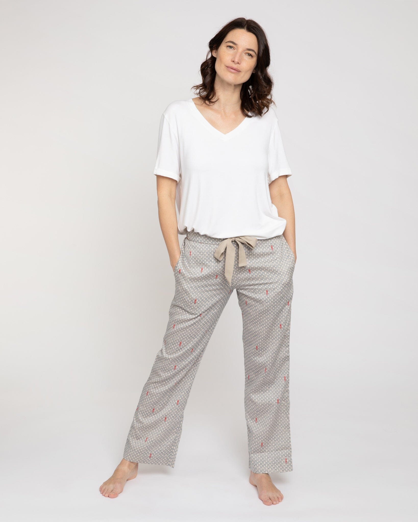 Port in a Storm Organic Cotton Pyjama Bottoms (For Women) – Yawn