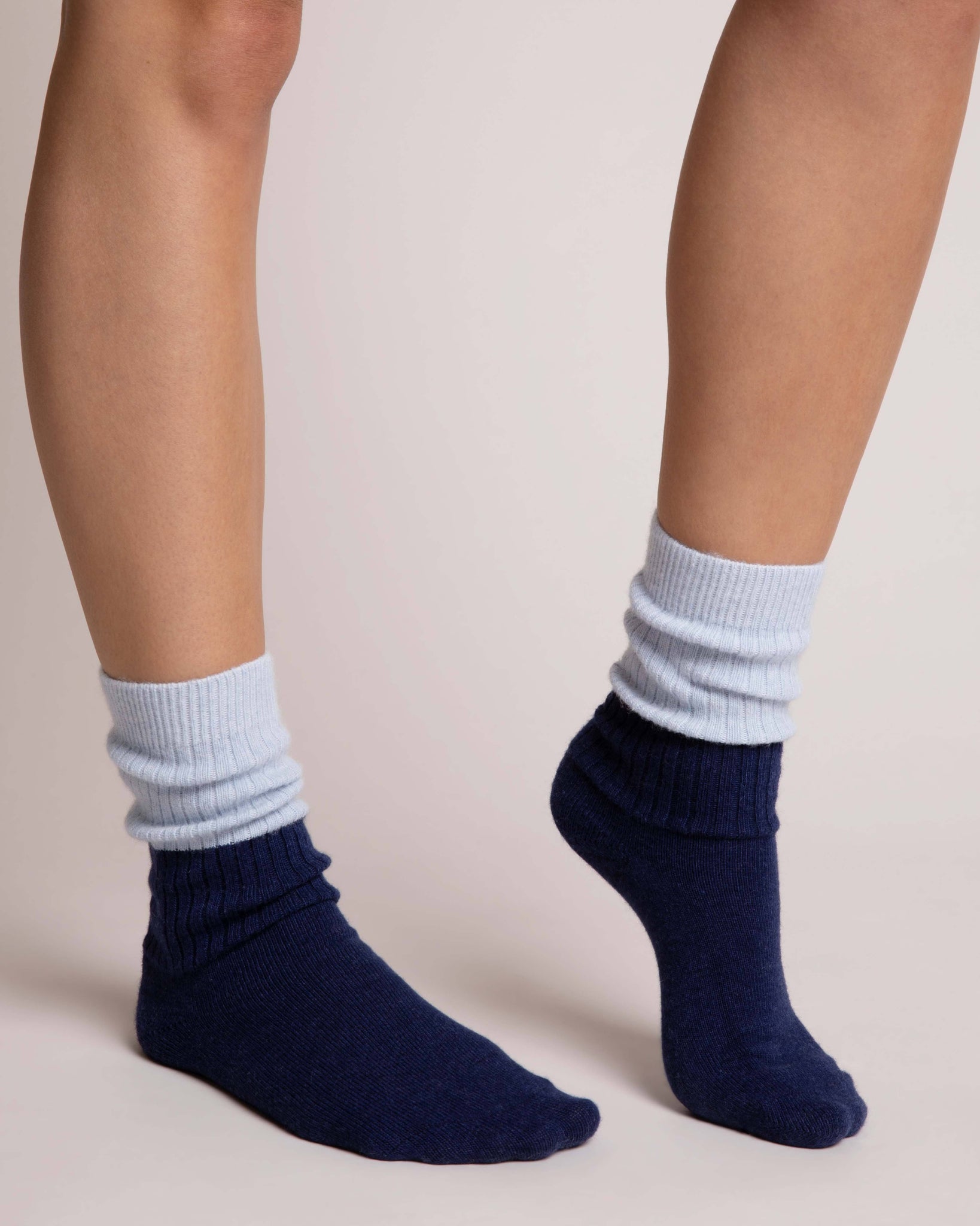 Sleep Socks | Blue Sleep Socks Yawn 